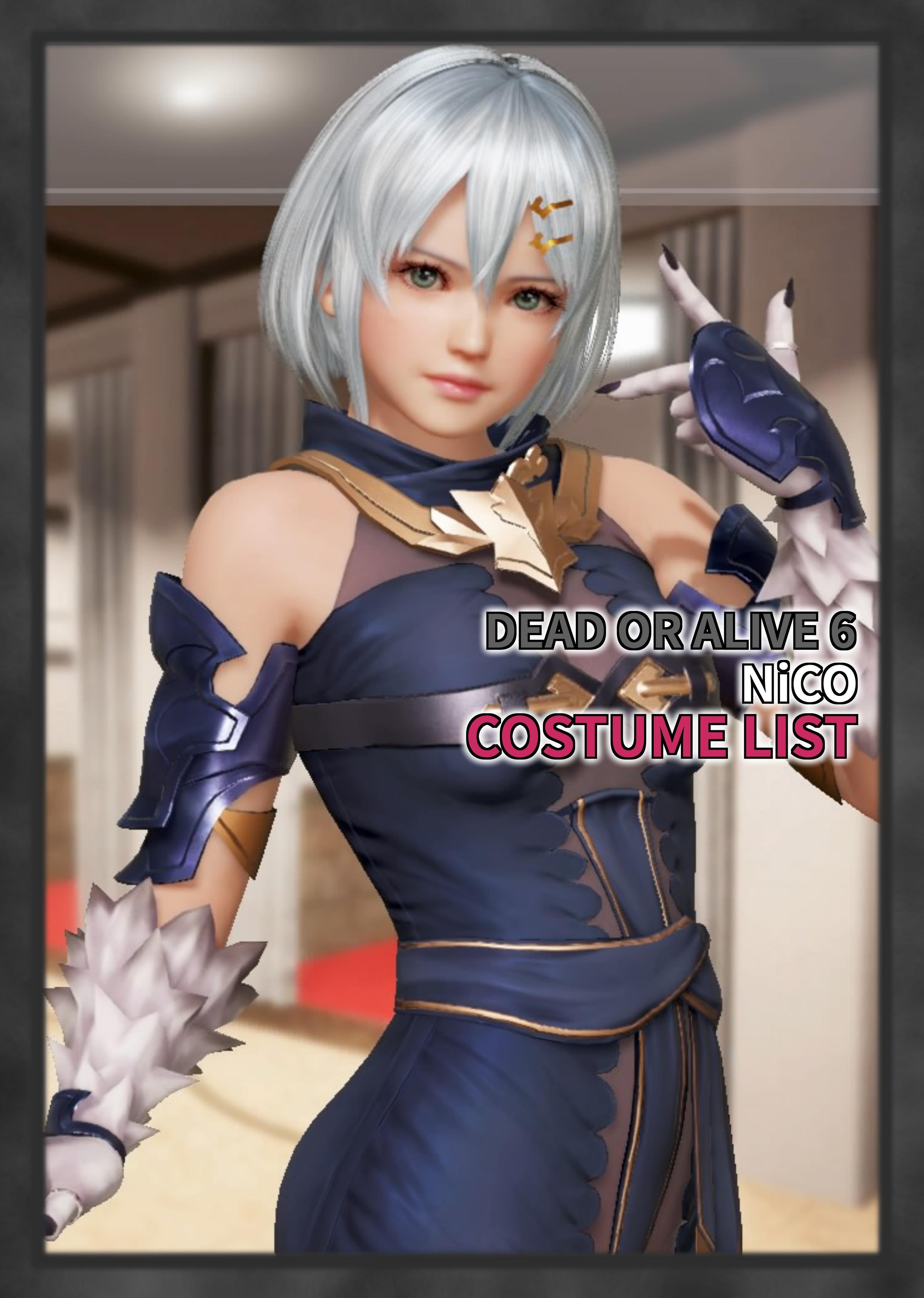 DOA6 NiCO コスチューム｜douten