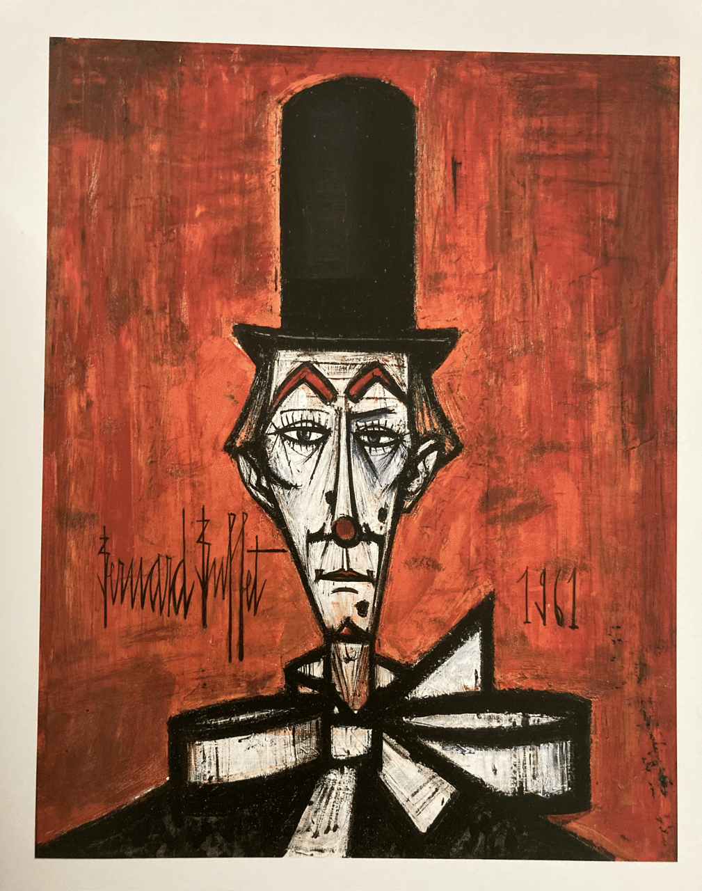 ベルナール•ビュッフェ 闘牛士 マタドール 絵画 リトグラフ 1960年