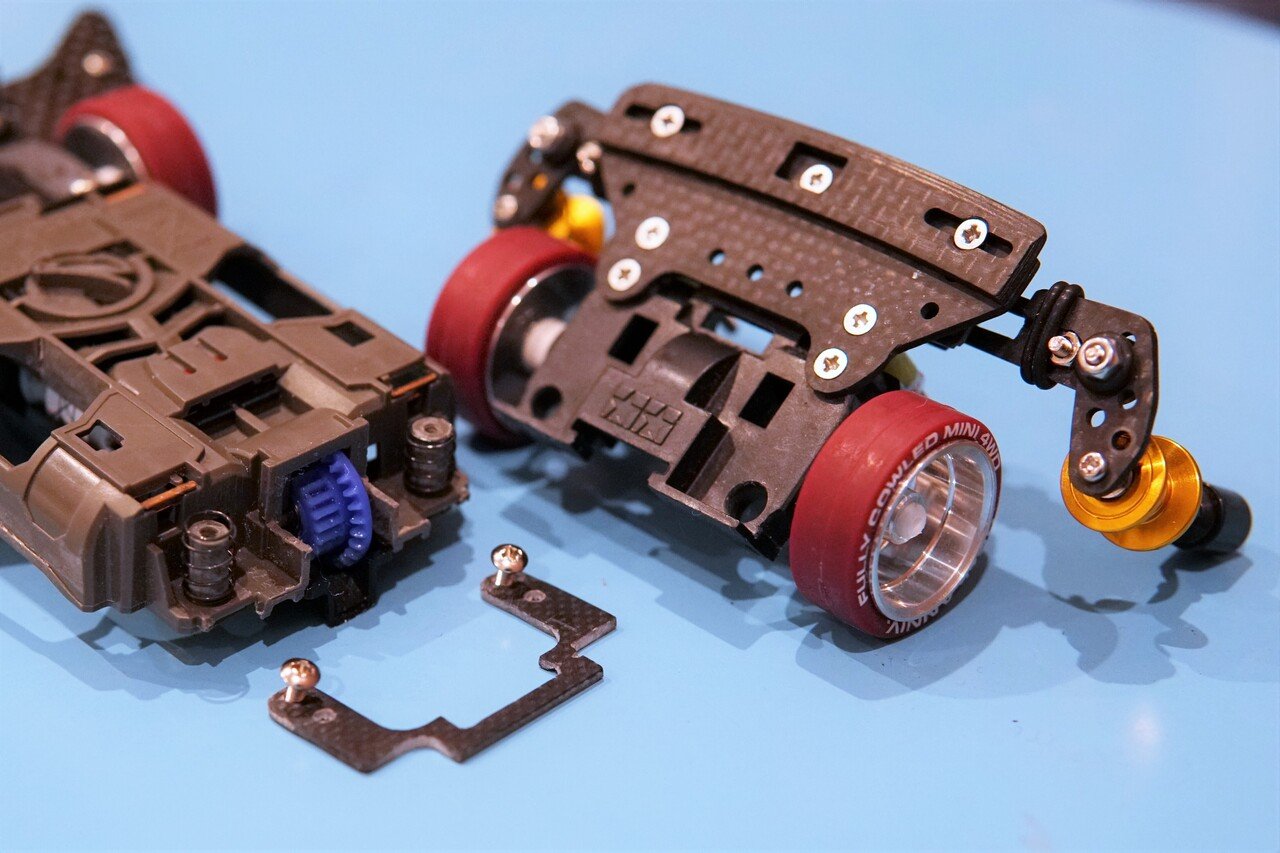 ミニ四駆作り③ MSフレキを試してみました｜ウクモリ ヒロオ