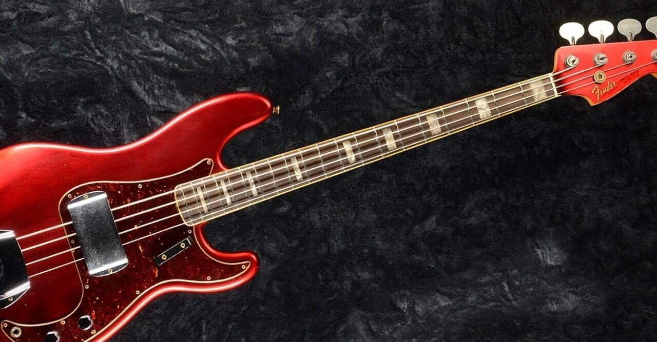 Fender Custom Shop”Limited Edition Precision Jazz Bass -Aged Candy