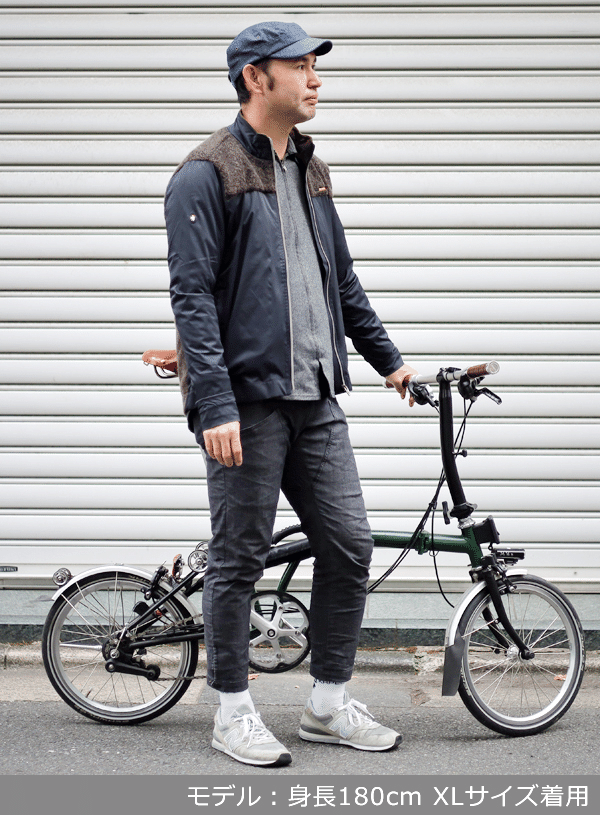 超軽量起毛素材Octa®を採用したウインドシールドライトジャケット