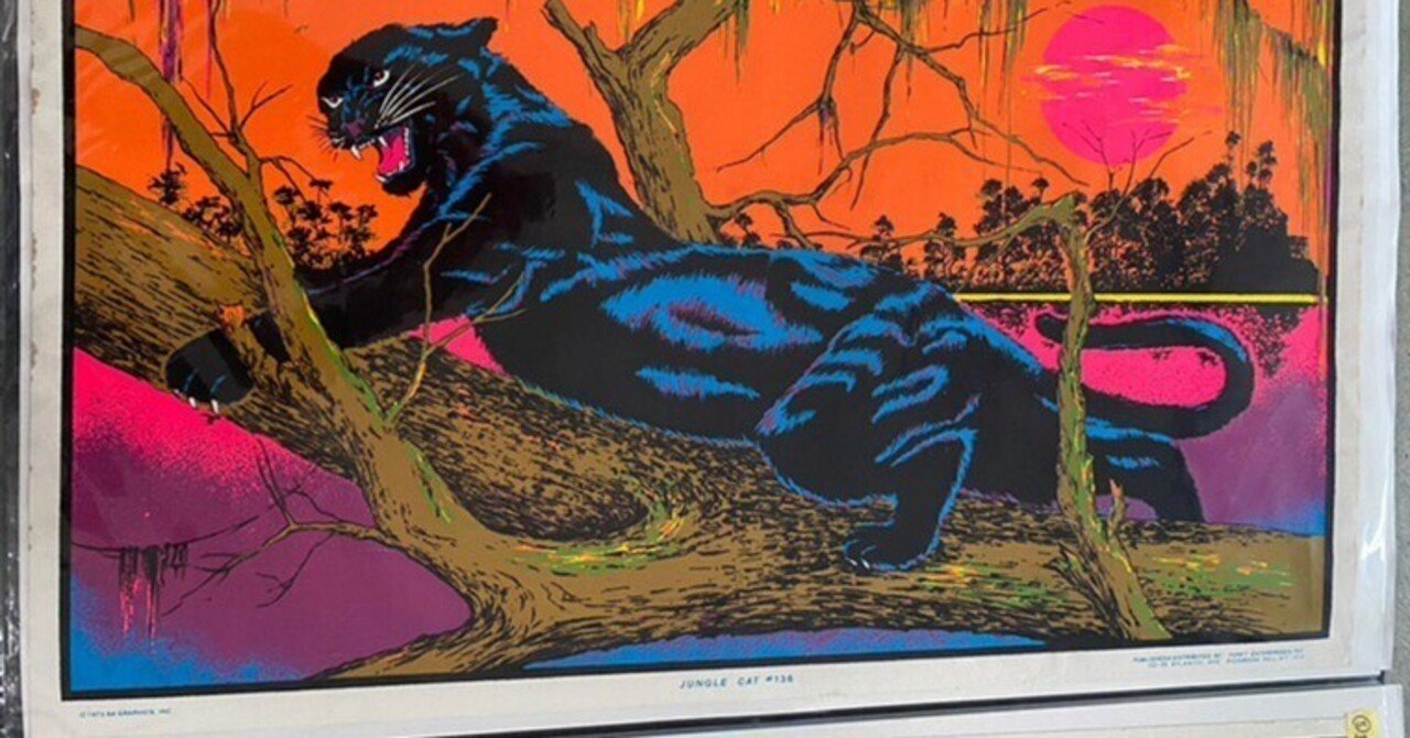 初のポスター展開催!! 琉球藍研究所×Black Light Poster!!｜Mr.OLDMAN