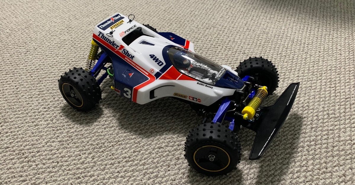 初版品】タミヤ サンダーショット 1/10 RCカーキット 58067 初版品