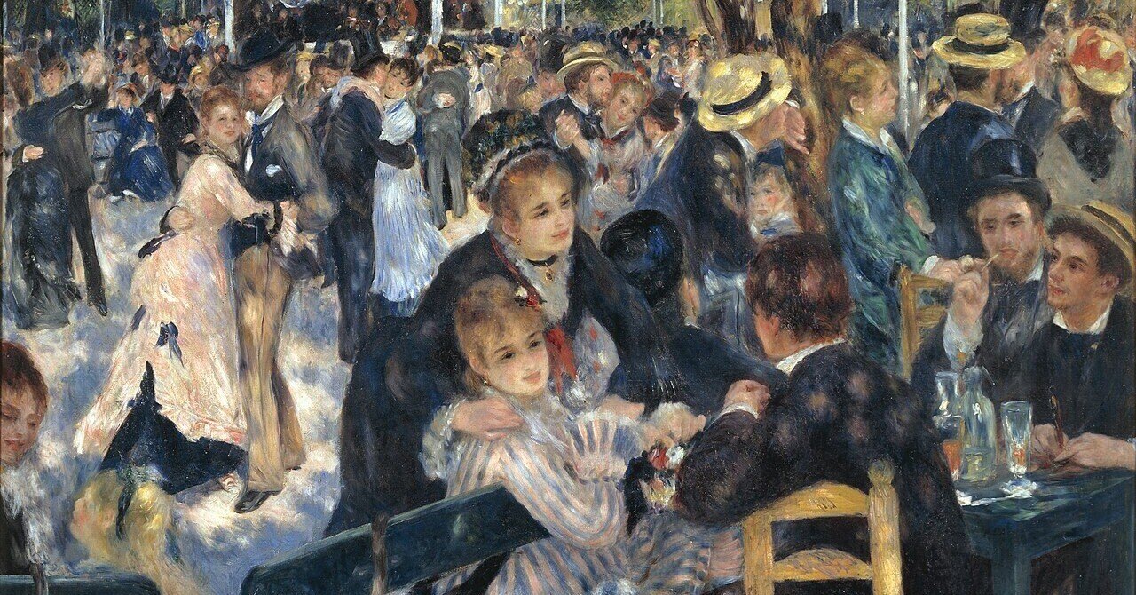 青春のざわめきの記憶 －ルノワール『ムーラン・ド・ラ・ギャレットの