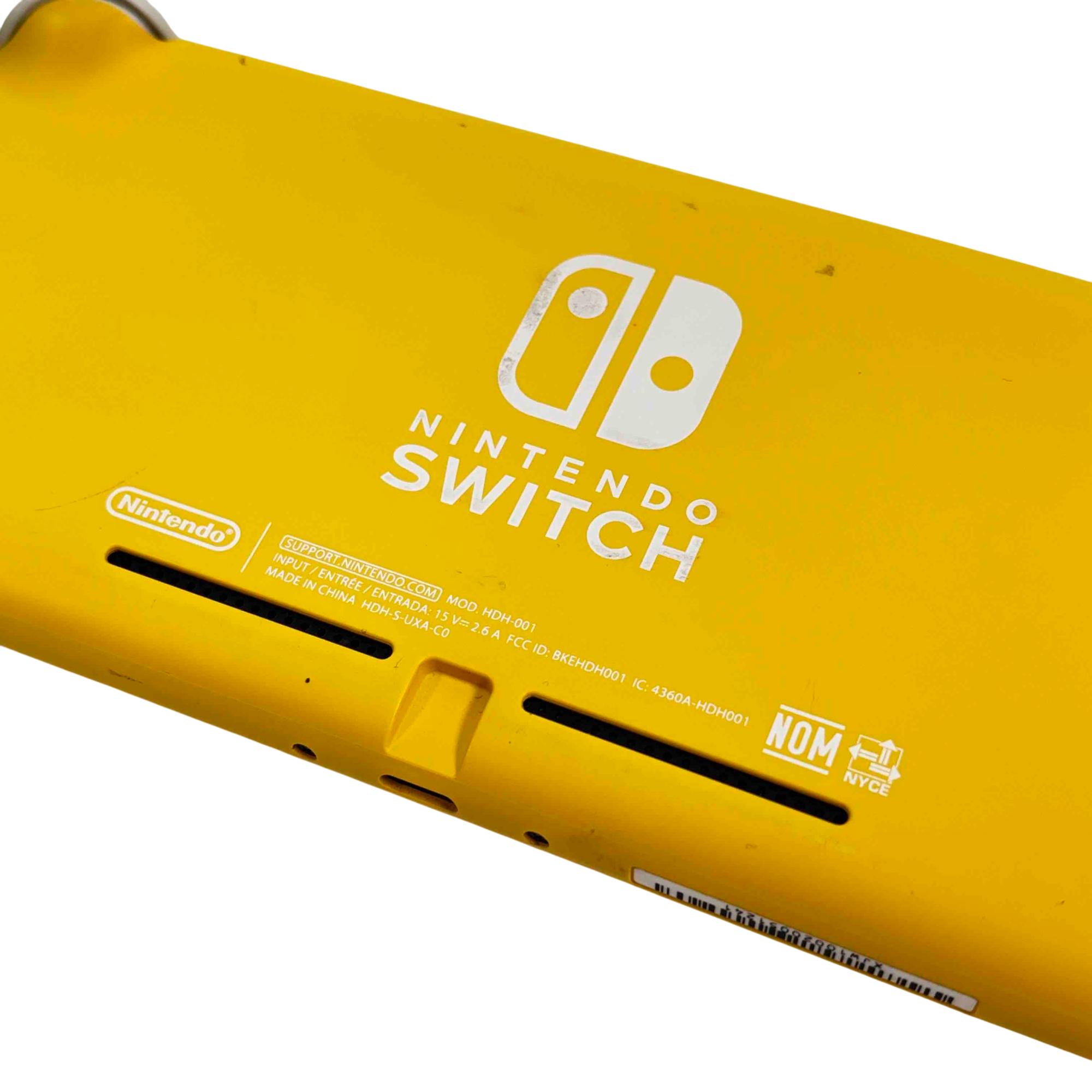 Nintendo Switch Lite HDH-001 Handheld Gaming Console - Yellow 0493H-0