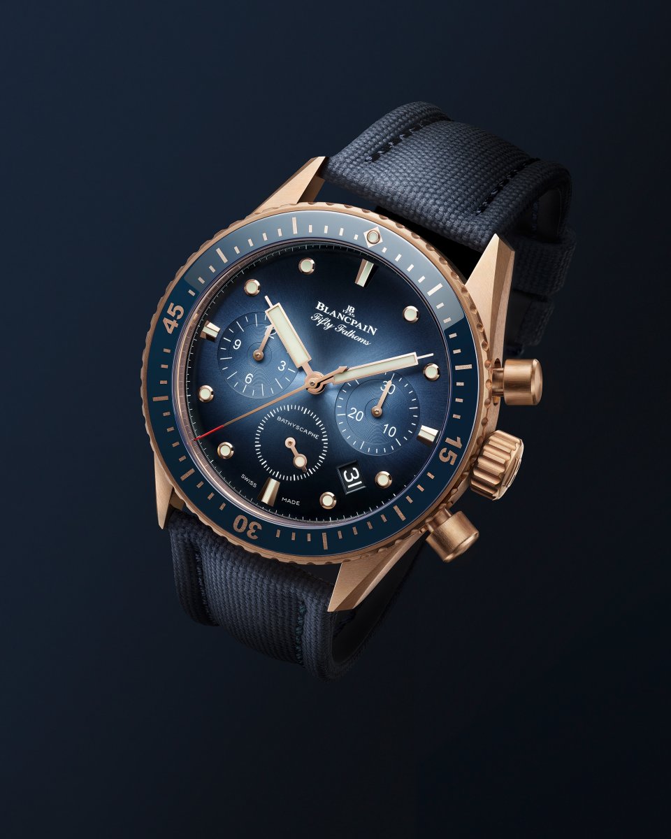 ブランパンが「フィフティ ファゾムス バチスカーフ フライバック