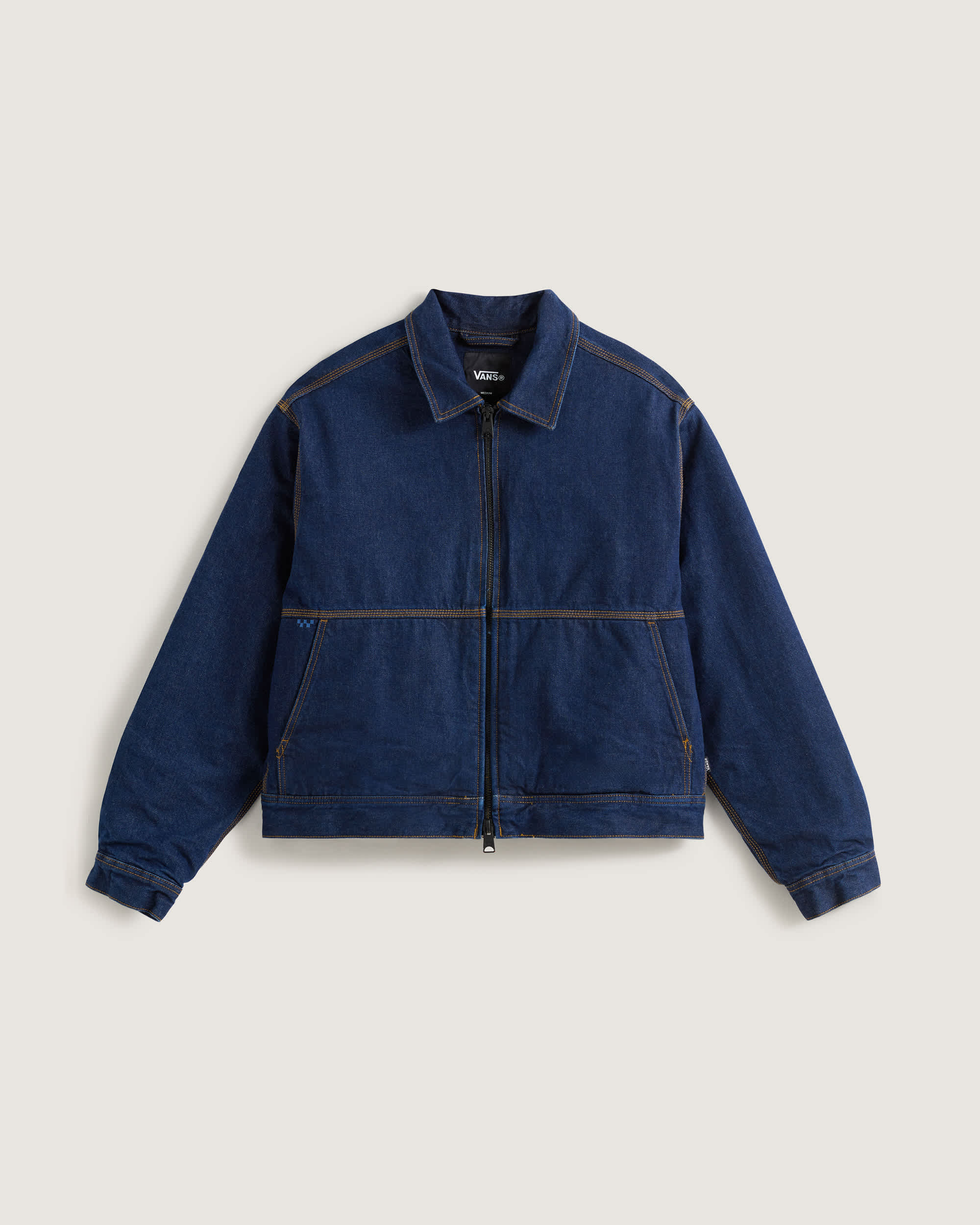 Premium Denim Station Jacket in Blue| Vans SE