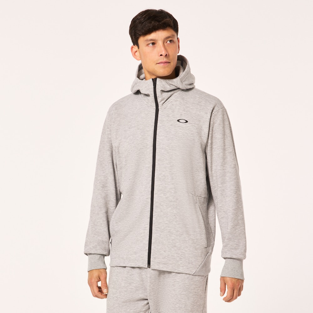 Oakley Enhance Grid Fleece Jacket 13.7 - New Athletic Grey