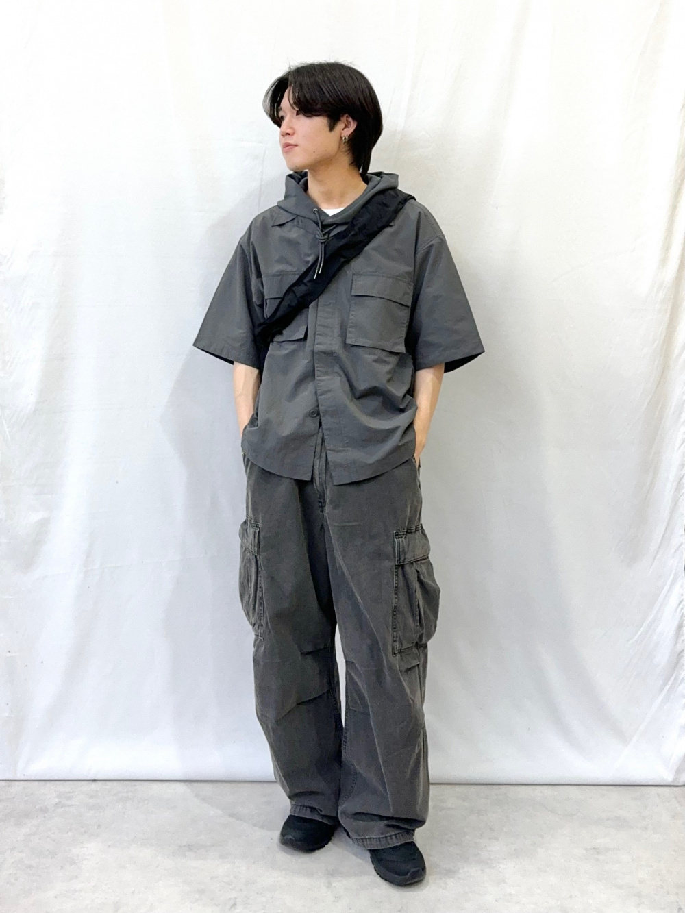 2WAYオーバーサイズモッズコート UNDERCOVER、ダブルフェイスパーカ(5