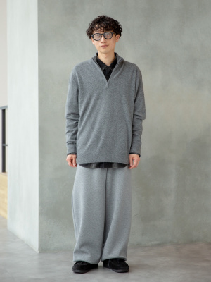 ユニクロ公式 | カシミヤハーフジップセーター
