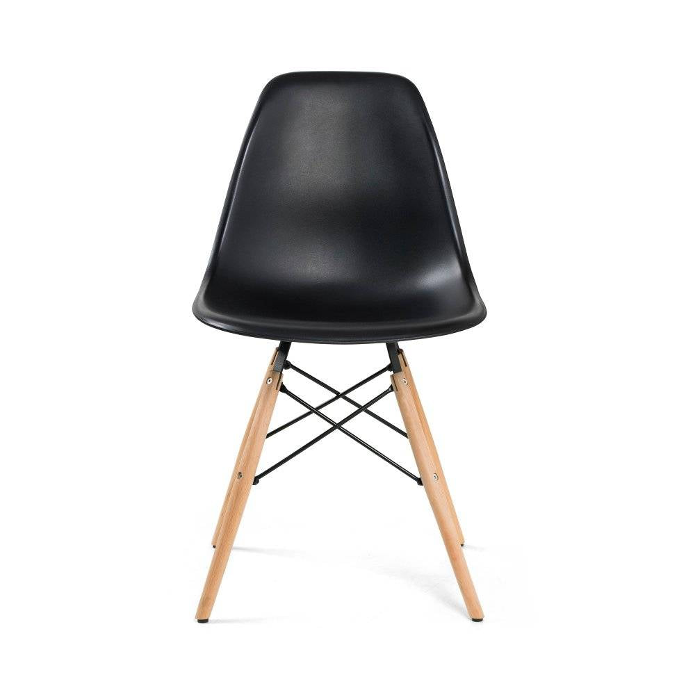 Charles Eames Eiffel Side Chair - Black, Set of 4 – Artefama Furniture