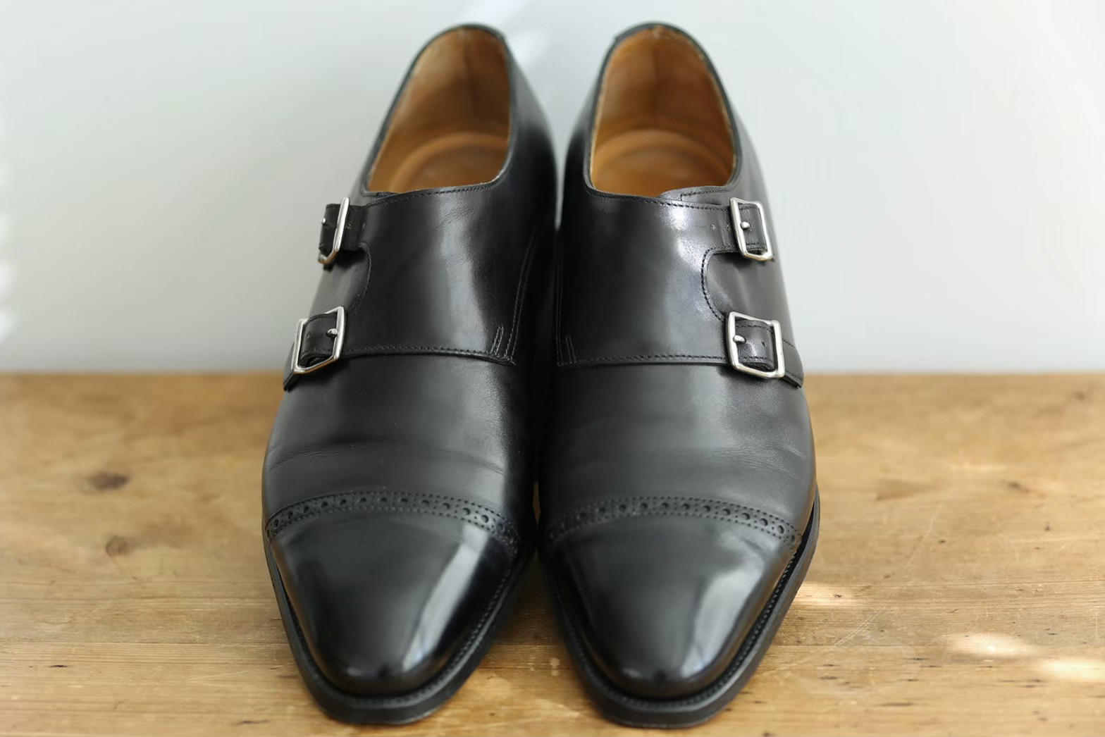 ジョンロブ JOHN LOBB】ダブルモンクストラップシューズ靴 camborne 6E