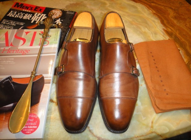 エドワードグリーン EDWARD GREEN】名作ダブルモンクストラップ 7E 606