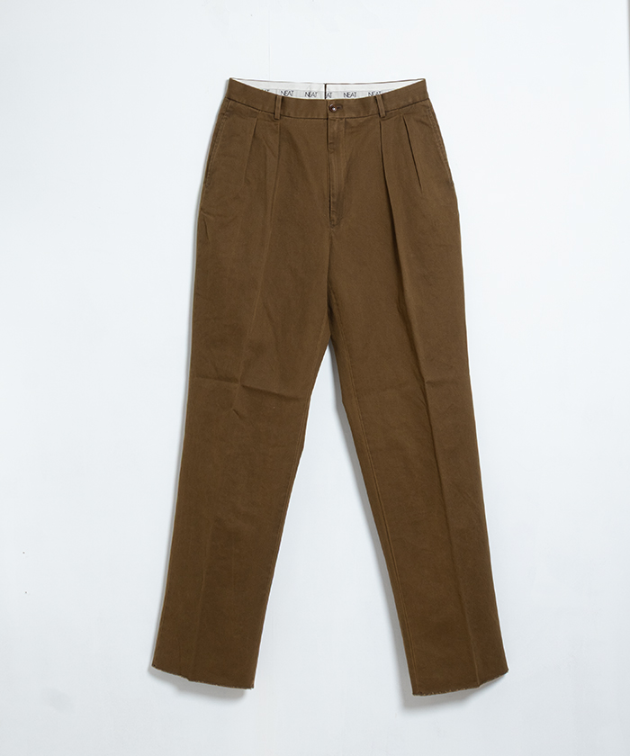NEW ARRIVALS 2025AW NEAT CHINO. | オーベルジュ、ウティ、ニート