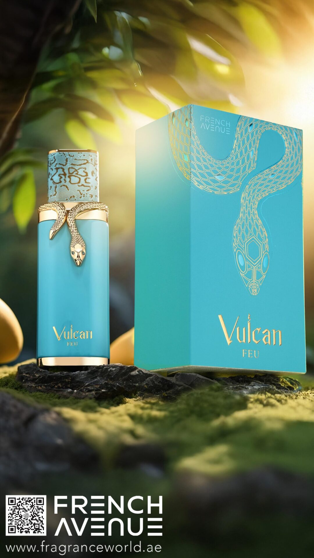 Eau de Parfum Vulcan Feu by French Avenue, Unisex, 100 ml