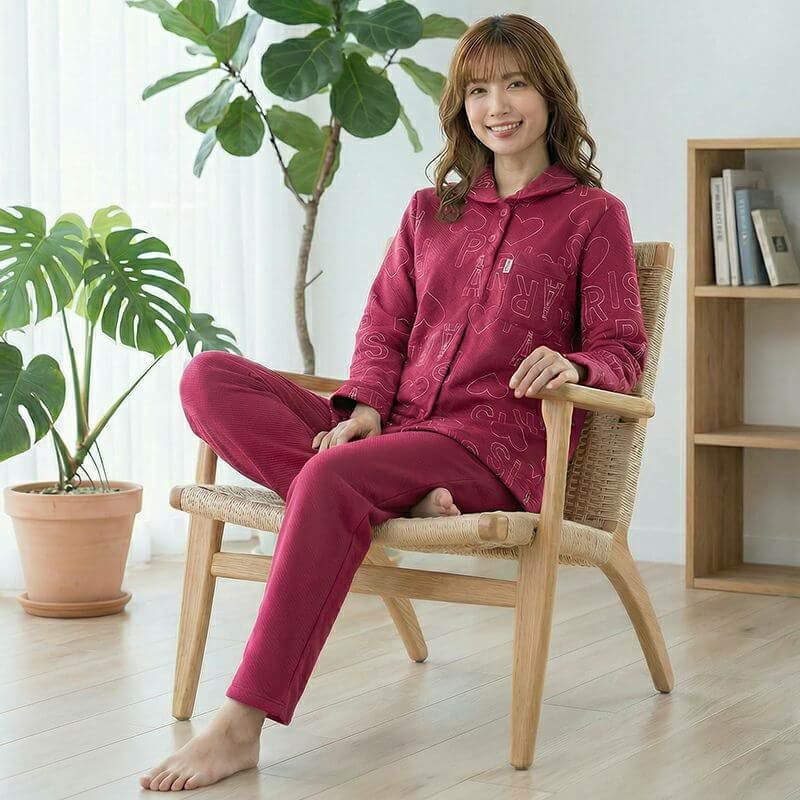 LIBERTY] スムースプリント 花柄 Gabrysia レディス 上下セット