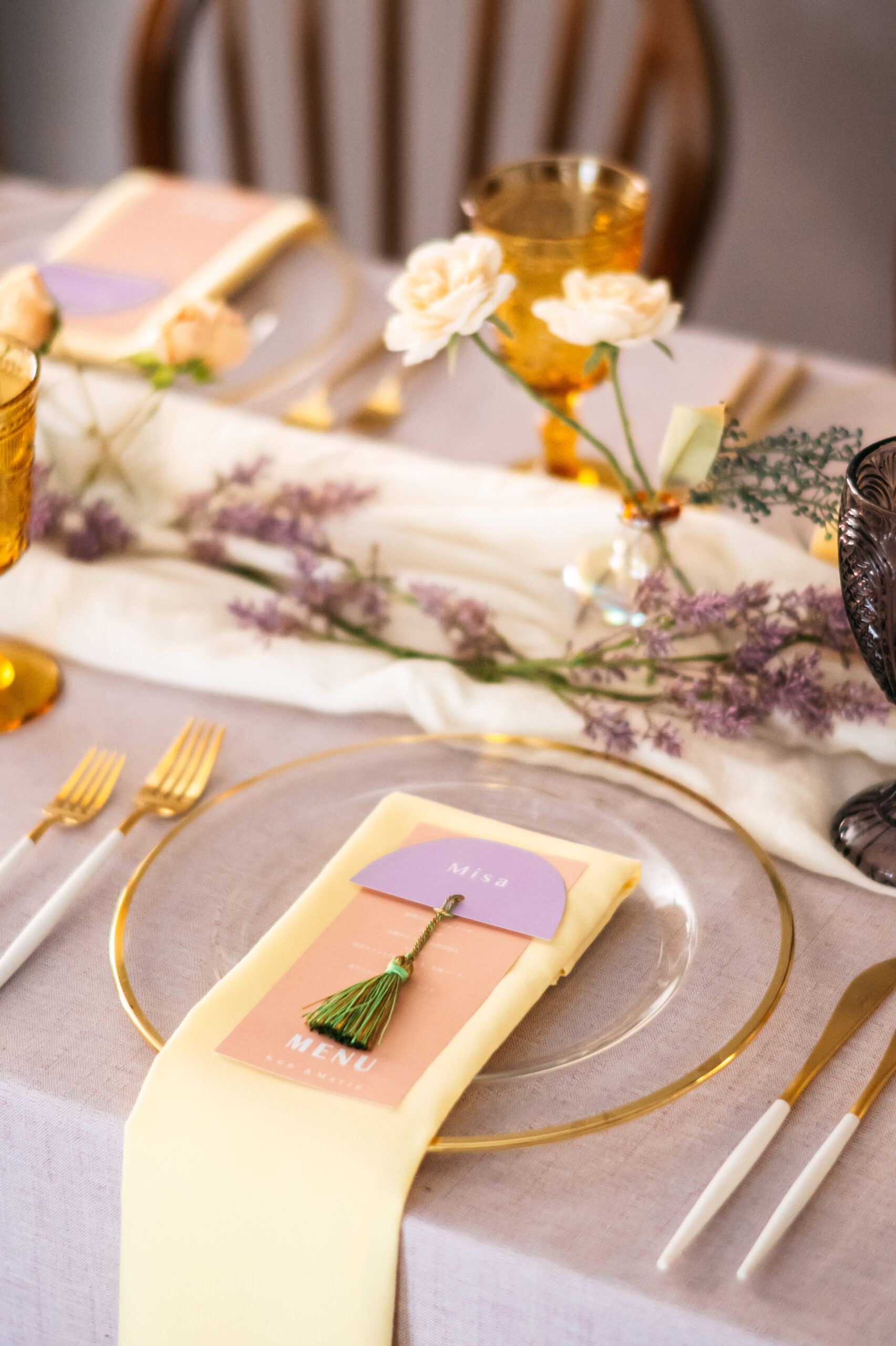 2024春夏トレンド| 印象に残るテーブルコーディネートでワンランク