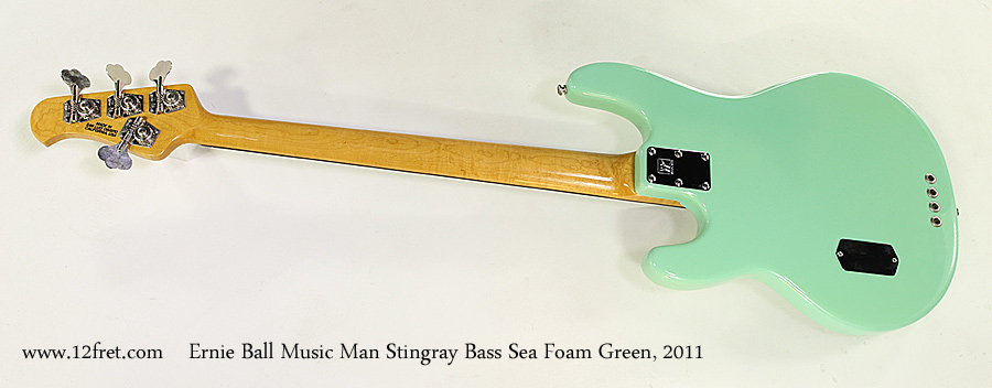 Ernie Ball Music Man Stingray Bass Sea Foam Green | archive.12fret.com