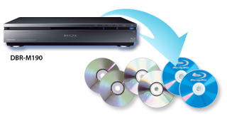 DBR-M190/M180/録る・残す｜レグザブルーレイ/レグザタイムシフト