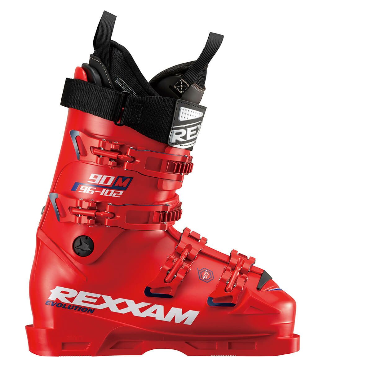 REXXAM RT-90 スキーブーツ ブラック/レッド 24-24.5 REXXAM RT-90