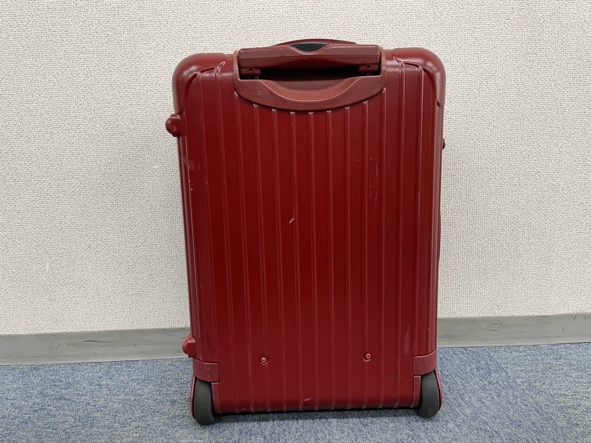 RIMOWA リモワ SALSA キャリーケース 855.52 35リットル 赤