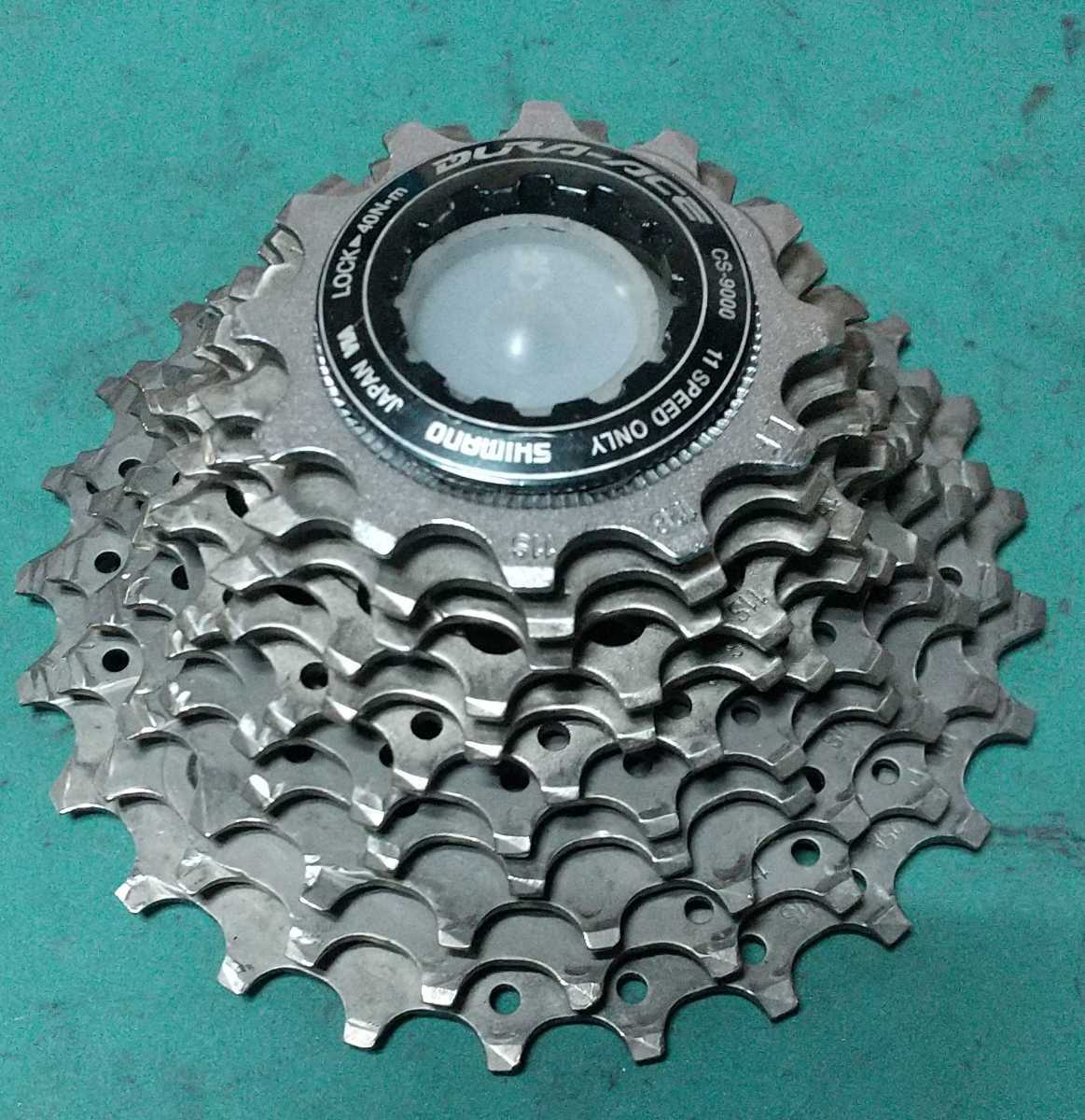 ○SHIMANO シマノ CS-9000 DURA-ACE 11s 12T-28T カセットスプロケット