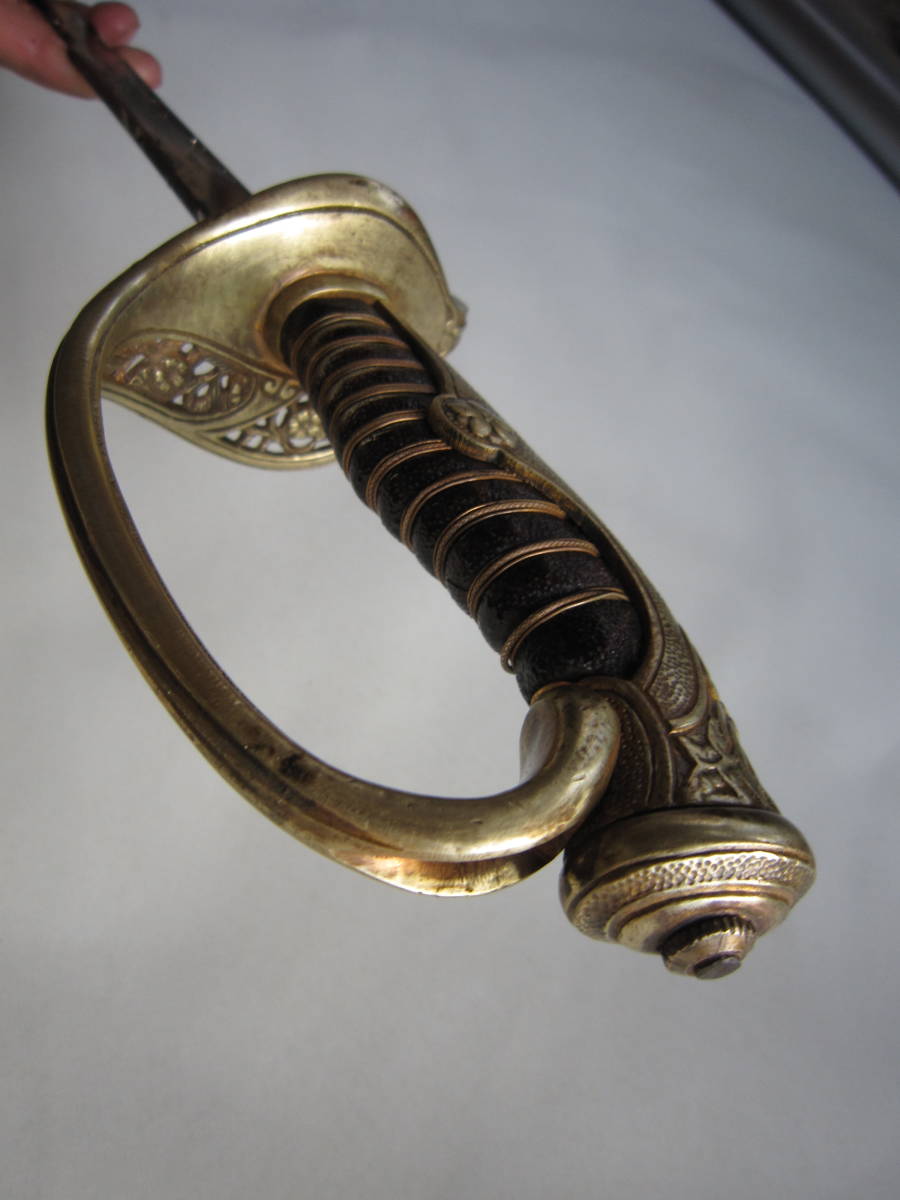 2 指揮刀 サーベル 軍刀 日本刀 模造刀 陸軍 海軍 旧日本軍 明治 大正 昭和