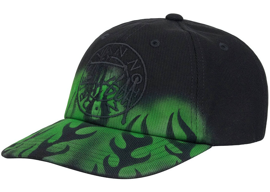 Mũ Stussy x Dries Van Noten Stencil Cap 'Black'