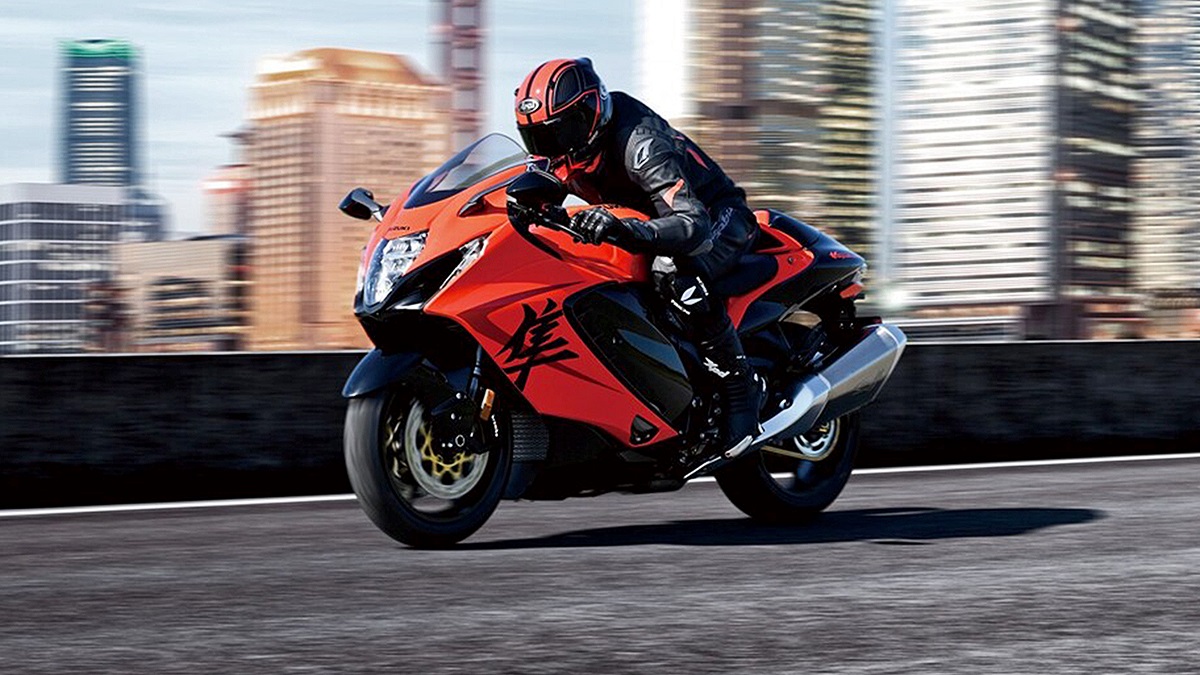 伝説のスーパースポーツバイク スズキ隼（ハヤブサ）25周年記念特別