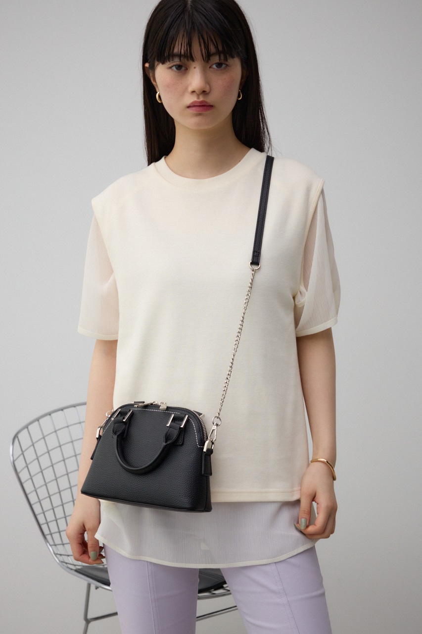 ダブルジッパーミニバッグ｜WOMEN｜250HAB55-162K｜AZUL BY MOUSSY