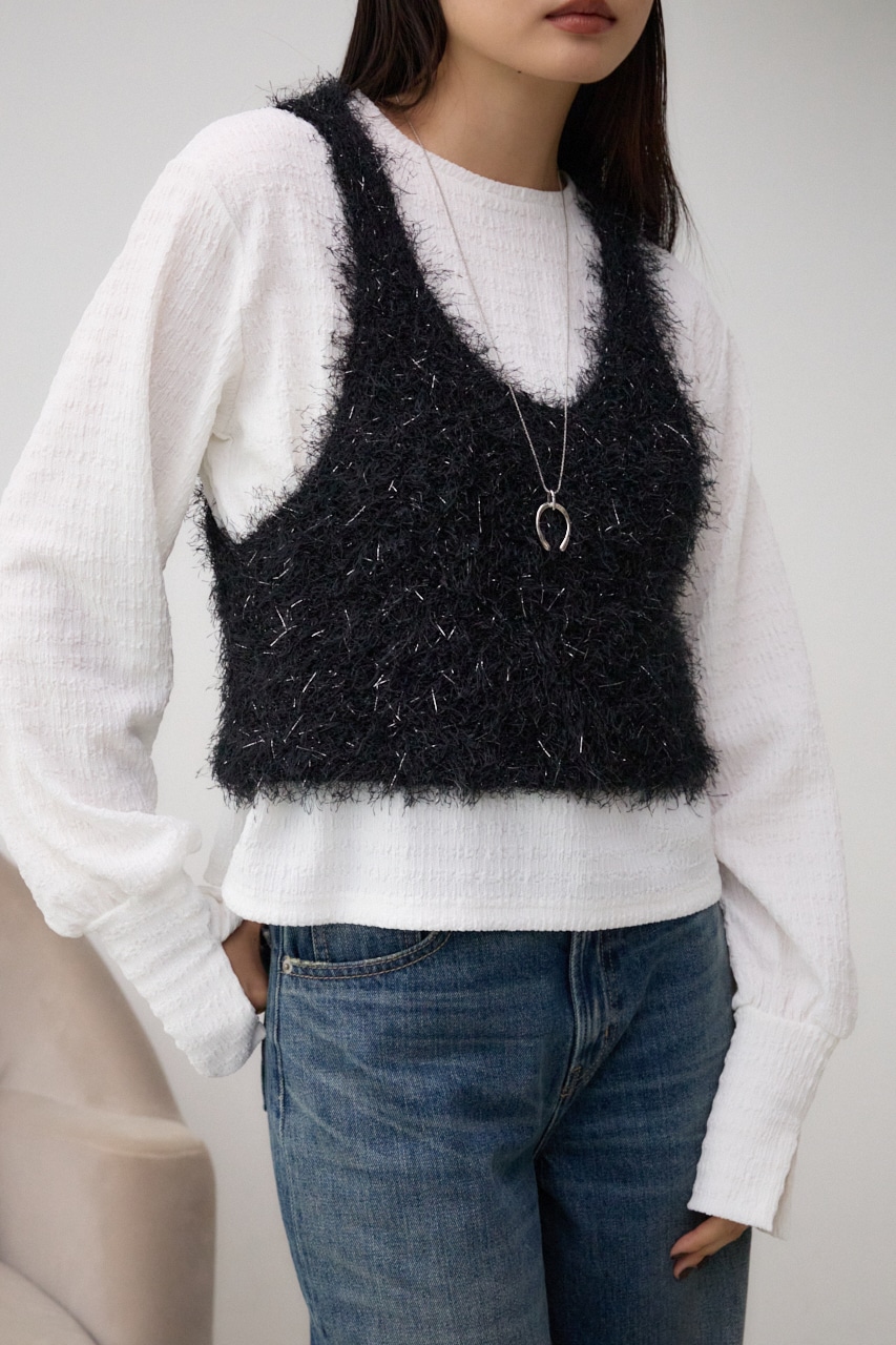 ビスチェセットニット｜WOMEN｜250HAF70-469H｜AZUL BY MOUSSY