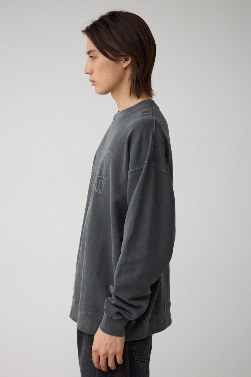 ピグメントクルーネックスウェット｜MEN｜251HAT90-349H｜AZUL BY