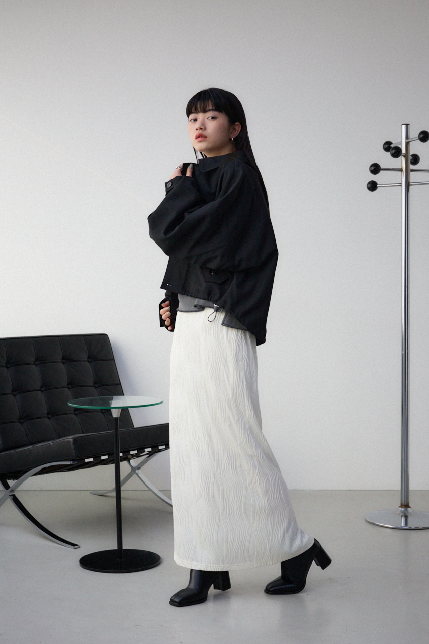 ヘンケイリブカットソータイトスカート｜WOMEN｜250ISB81-342B｜AZUL