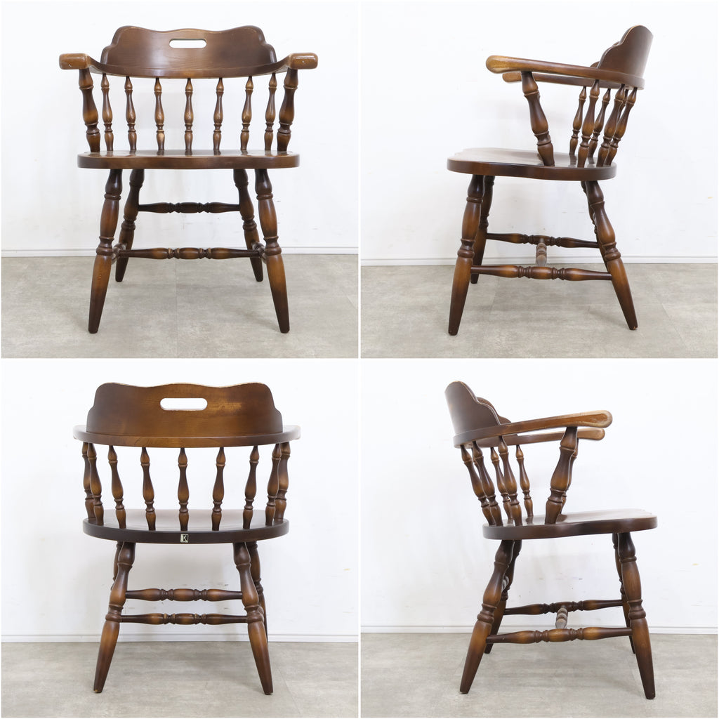 飛騨産業 キツツキマーク ウッドチェア