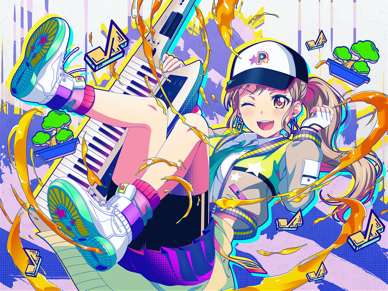 星のシールの優等生] 市ヶ谷 有咲 | バンドリ！ ガールズバンド