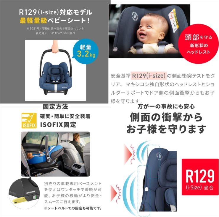 マキシコシ ティンカ MaxiCosi TINCA エッセンシャルグラファイト