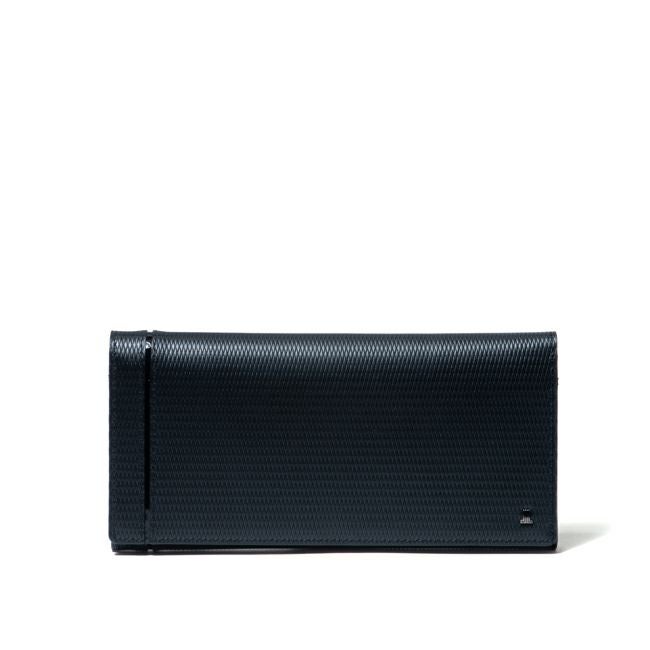 LANVIN COLLECTION LEATHER COMBINATION かぶせ型長財布 商品｜THE