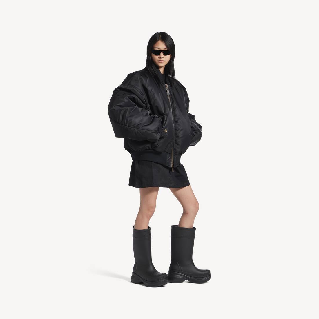 Women's Crocs™ Boot in Black | Balenciaga US