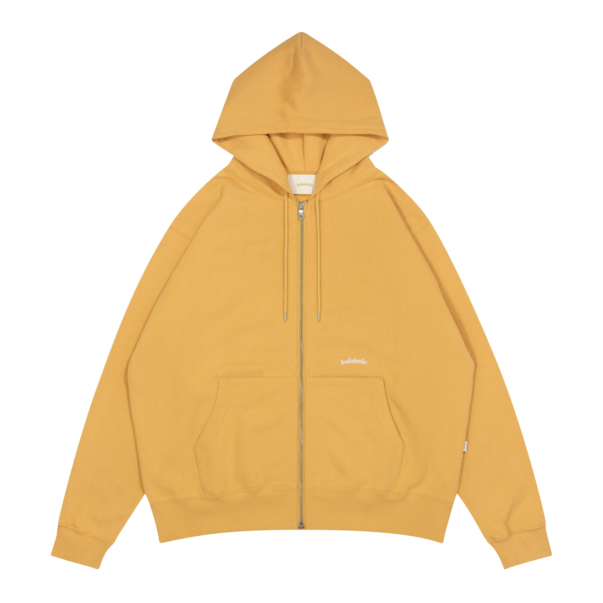 Small Logo Sweat Full Zip Hoodie (gold) – ballaholicオンラインショップ