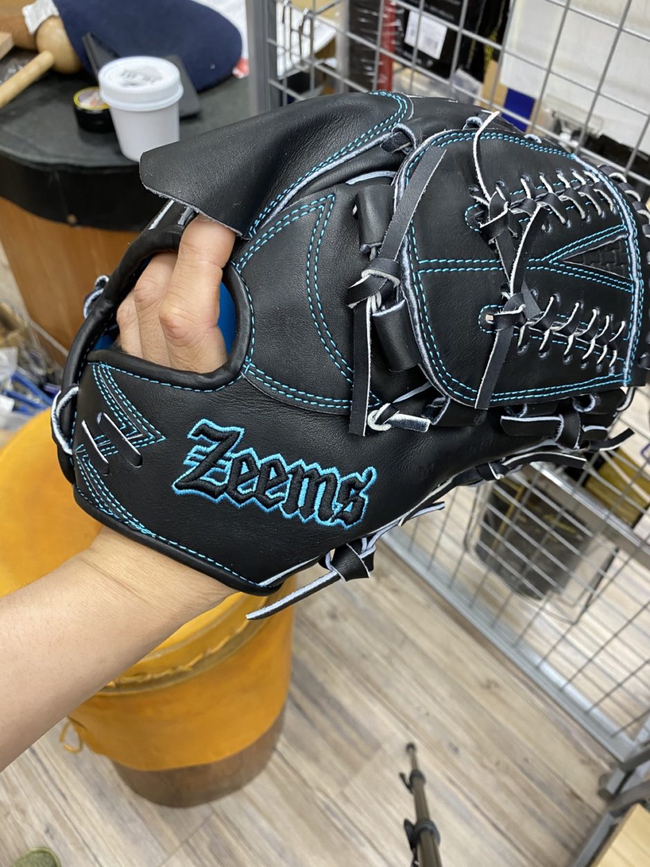 相談】ジームスの湯もみ型付け済の軟式グラブが硬いのですがどのように