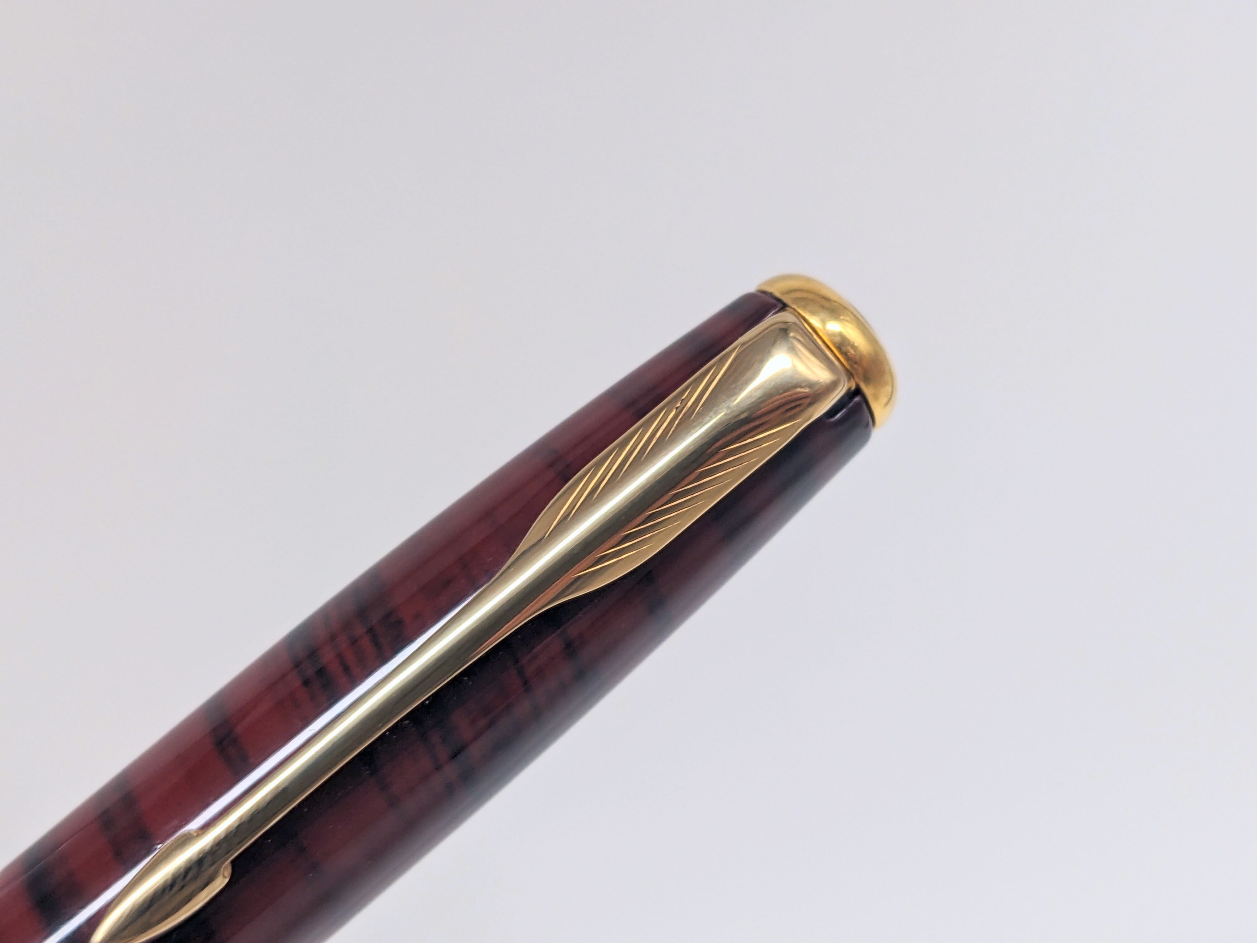 1999 パーカー ソネット マーブルレッド 旧 PARKER SONNET （細字