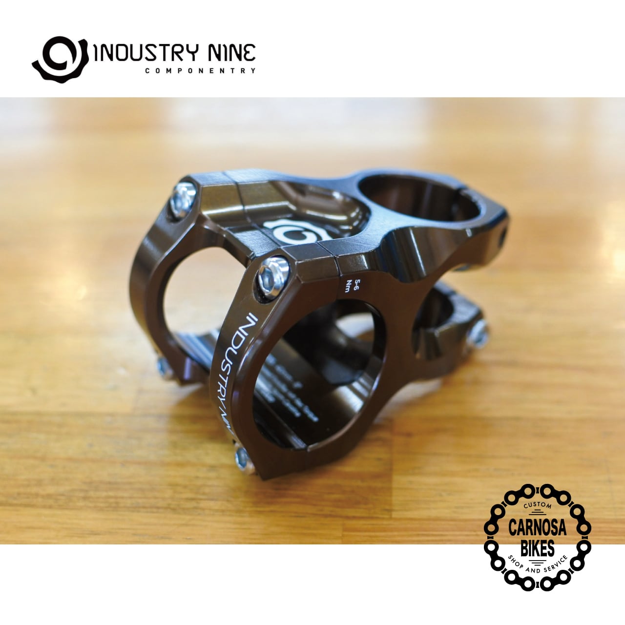 Industry Nine】A35 ステム Φ35mm / 40mm Chocolate 限定カラー