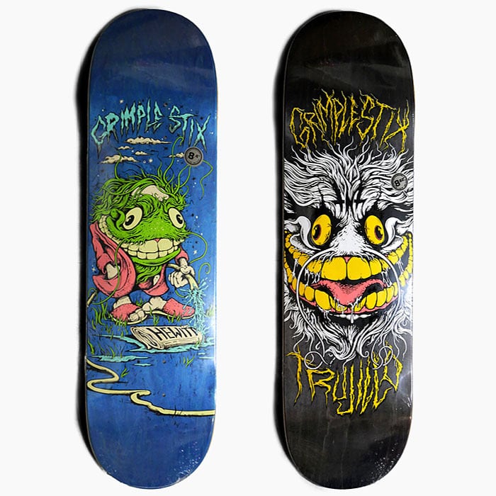 ANTIHERO GRIMPLE STIX PRO DECK アンタイヒーロー スケートボード