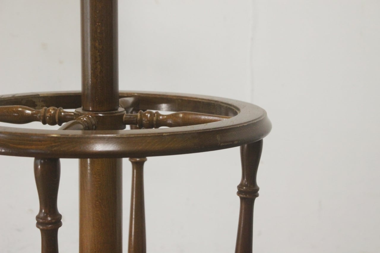 レトロ コートハンガー ポール スタンド ラック 帽子掛け 傘立て 玄関