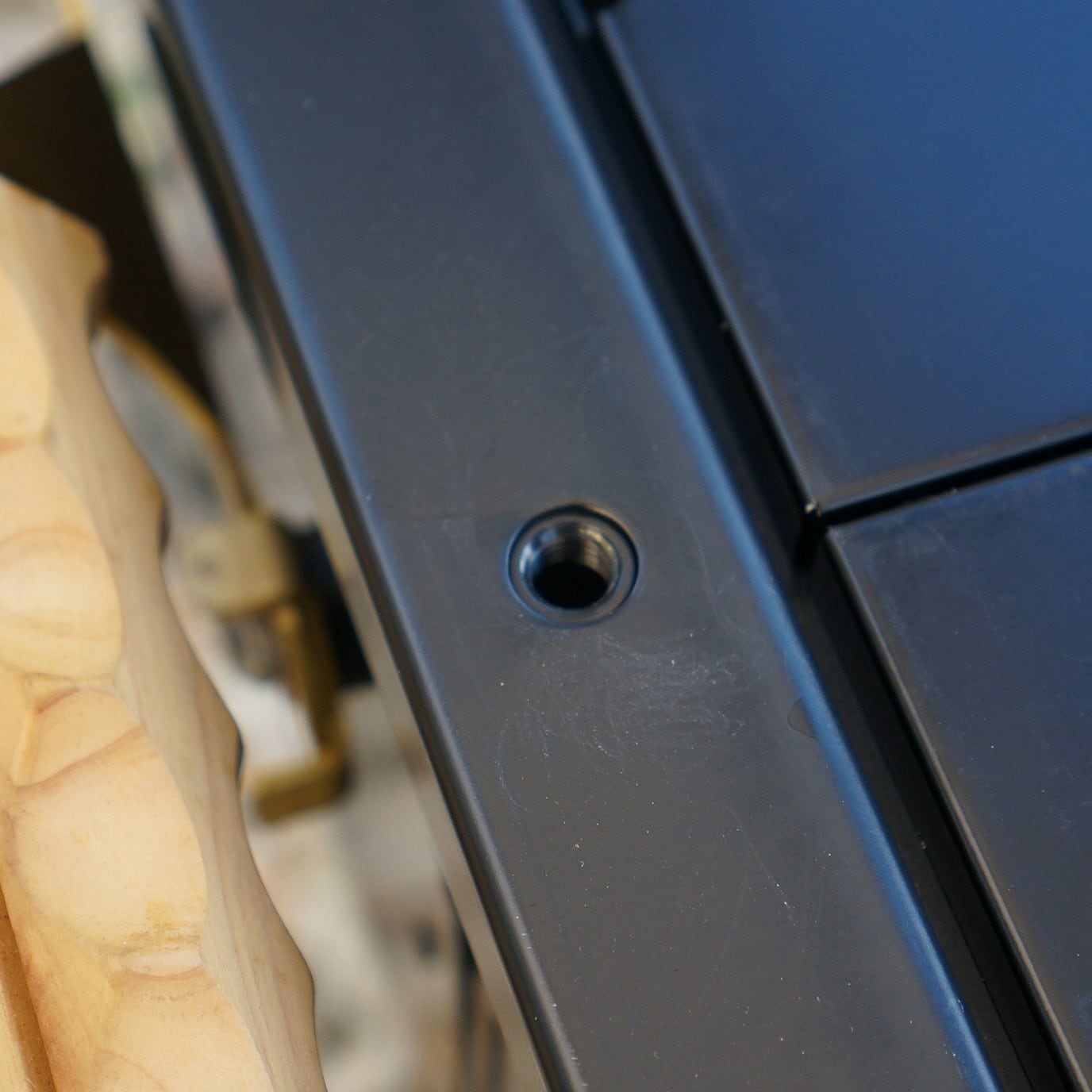 シェルコン25 アイアントップフレーム 天板 ブラック スノーピーク