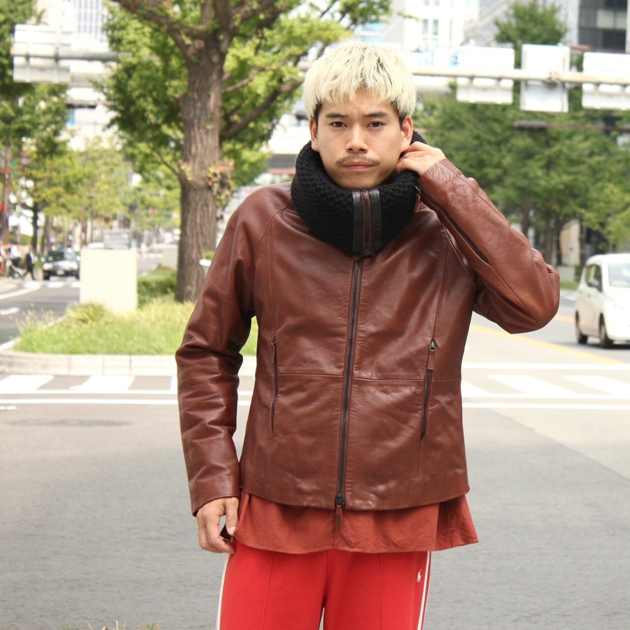 2011AW EMPORIO ARMANI Bovine Leather Jacket ITALY製 | VOLAR