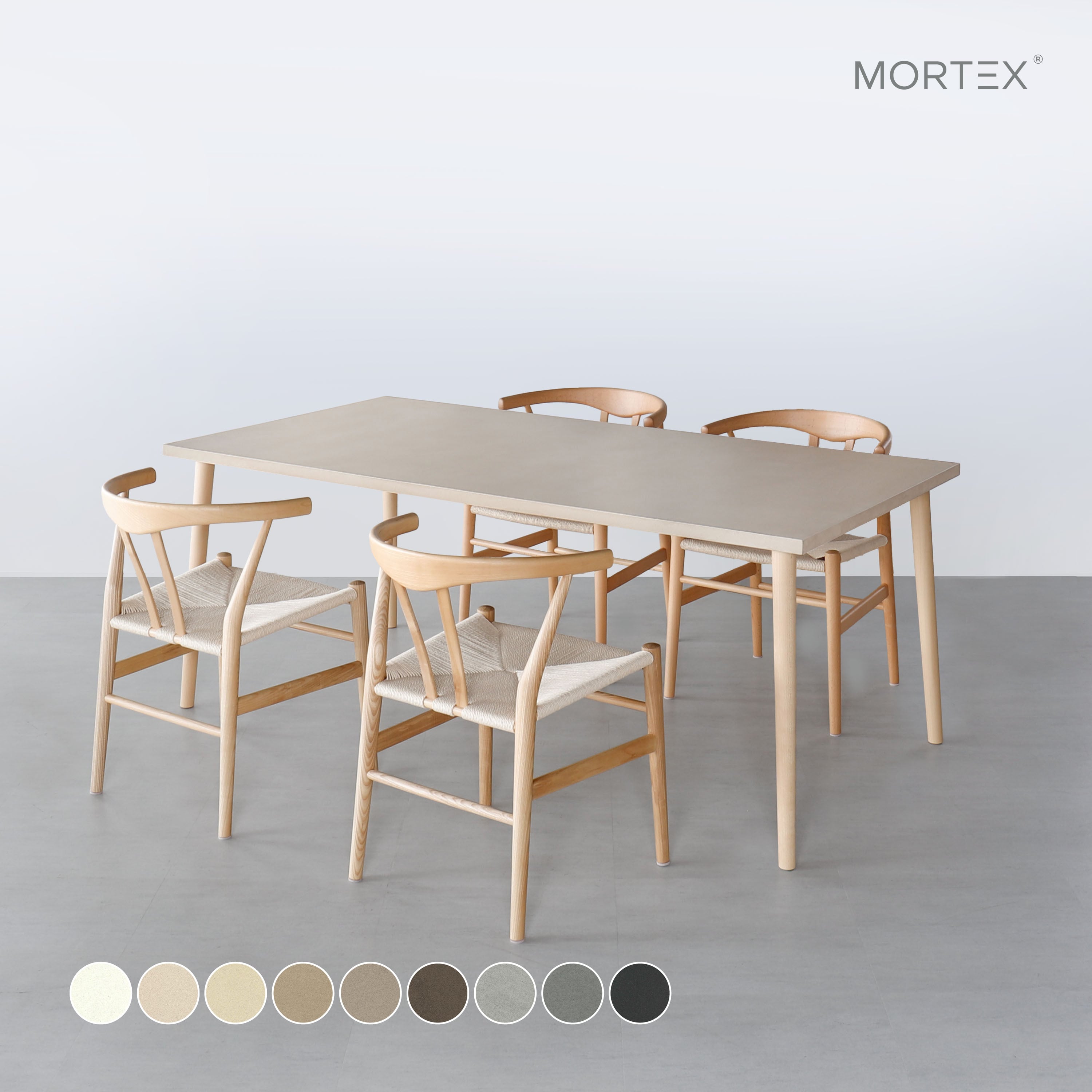 モールテックス ダイニングテーブル＆チェア4点セット | MOKUHARU