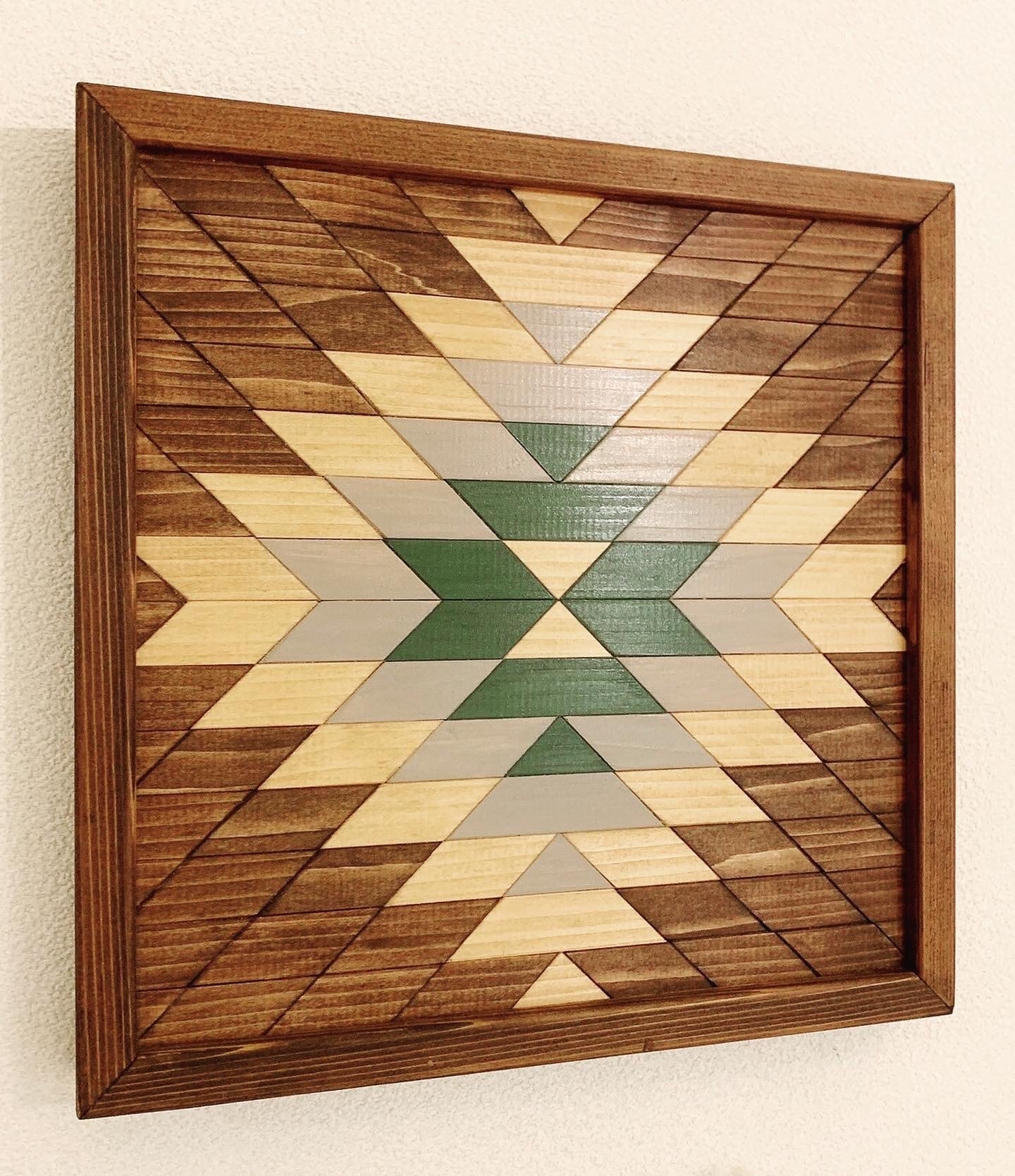 オルテガ柄（壁掛けボード） | aianwoood