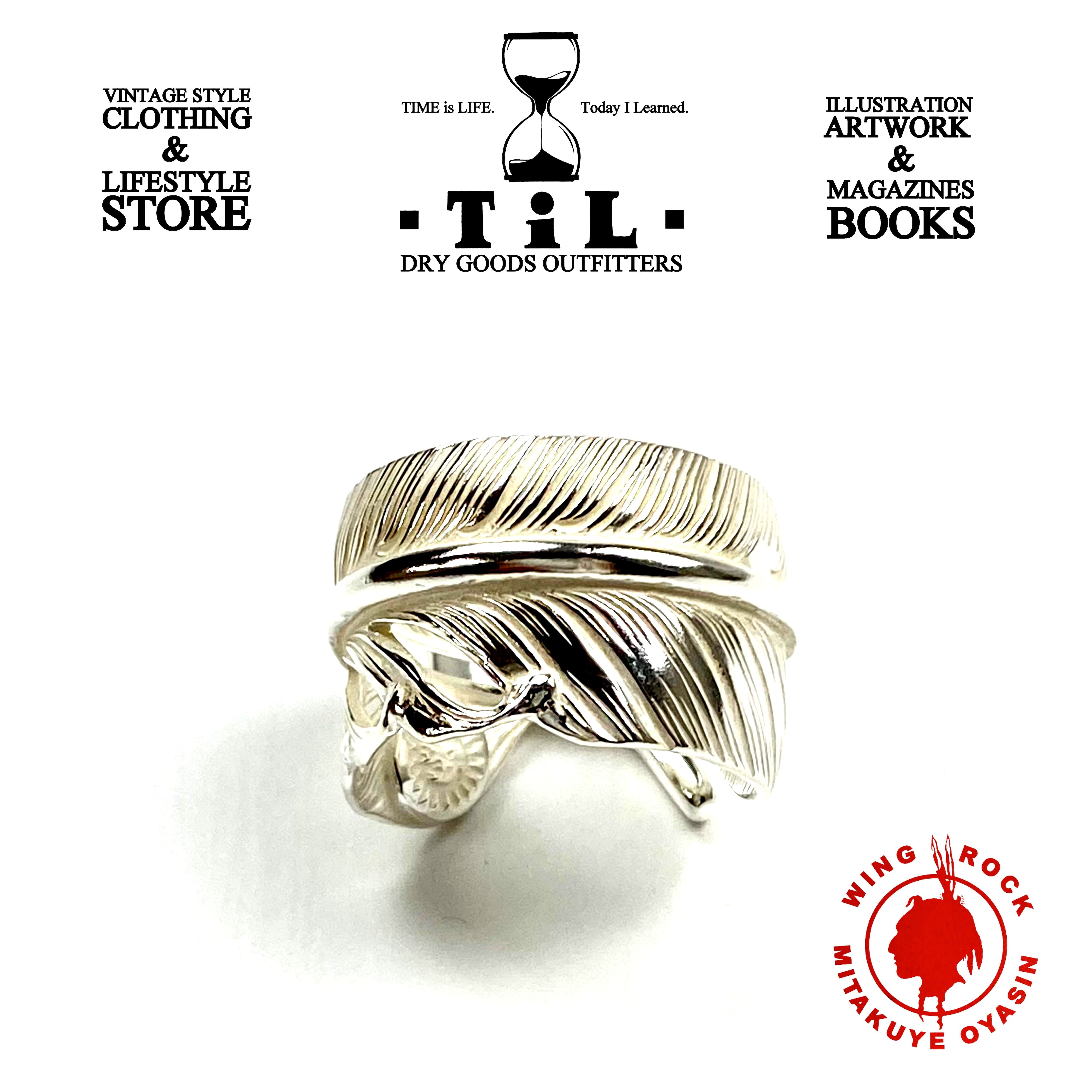 WING ROCK ウイングロック F/R フェザーリング Mサイズ(15号） | TiL