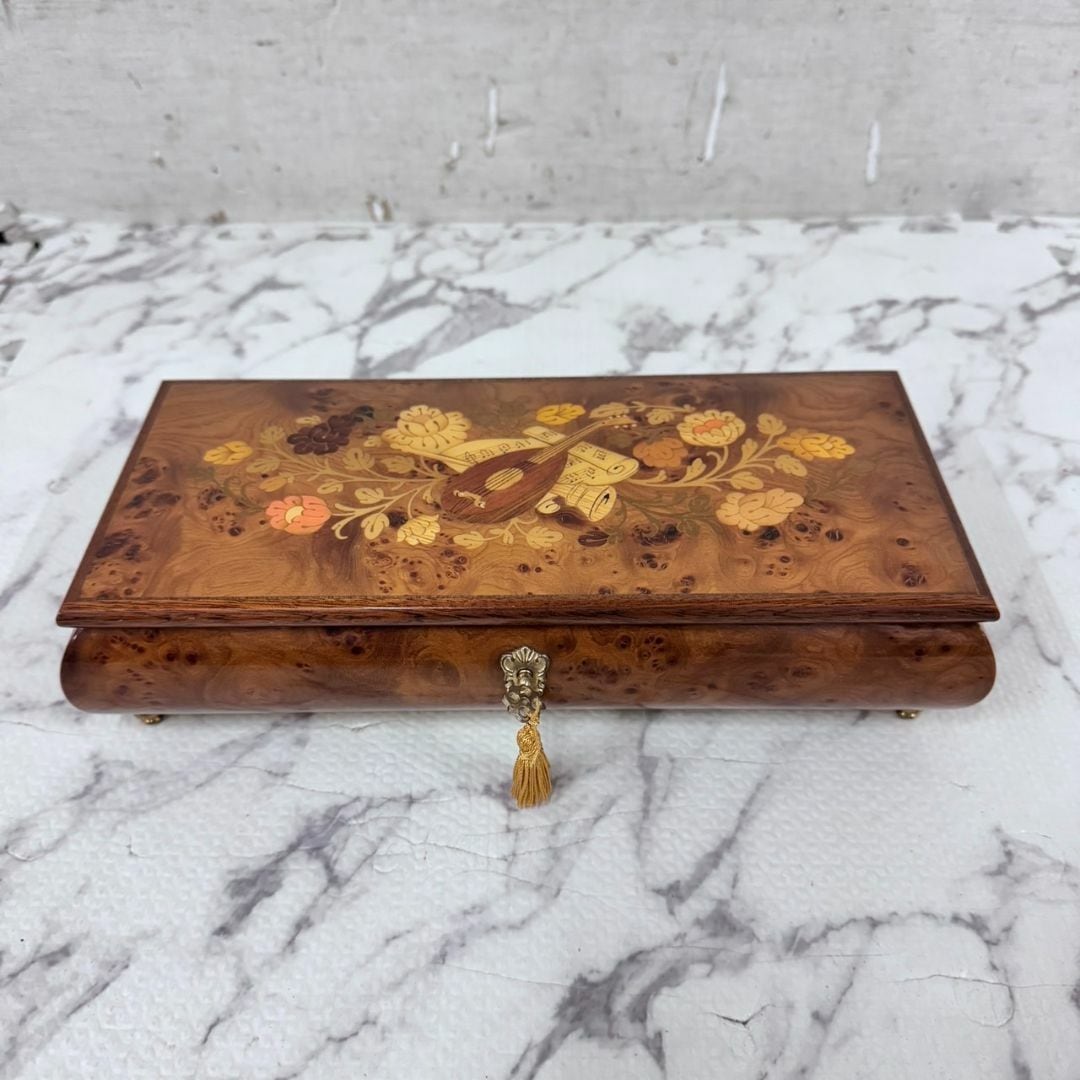 21080 オルゴール ジュエリーボックス 小物入れ イタリア製